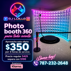 SERVICIO 360 PHOTO BOOTH